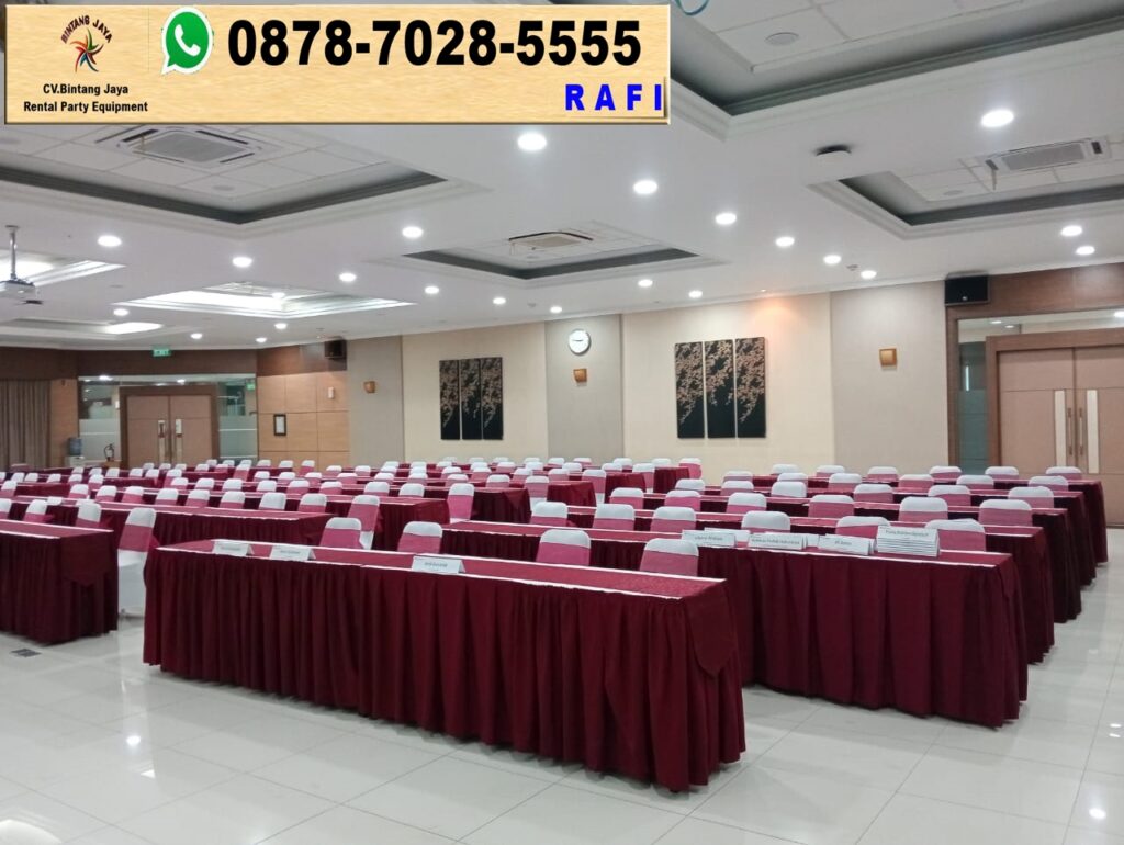Sewa Meja Ibm Dan Kursi Futura Event PT.Astra Otopart Bekasi