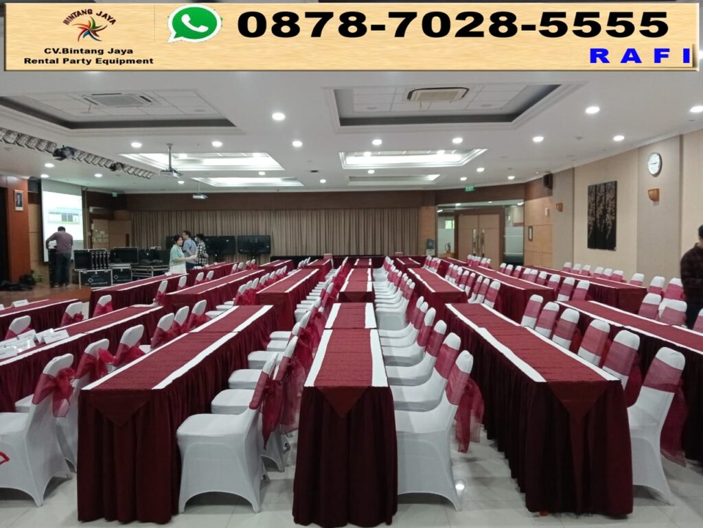 Sewa Meja Ibm Dan Kursi Futura Event PT.Astra Otopart Bekasi