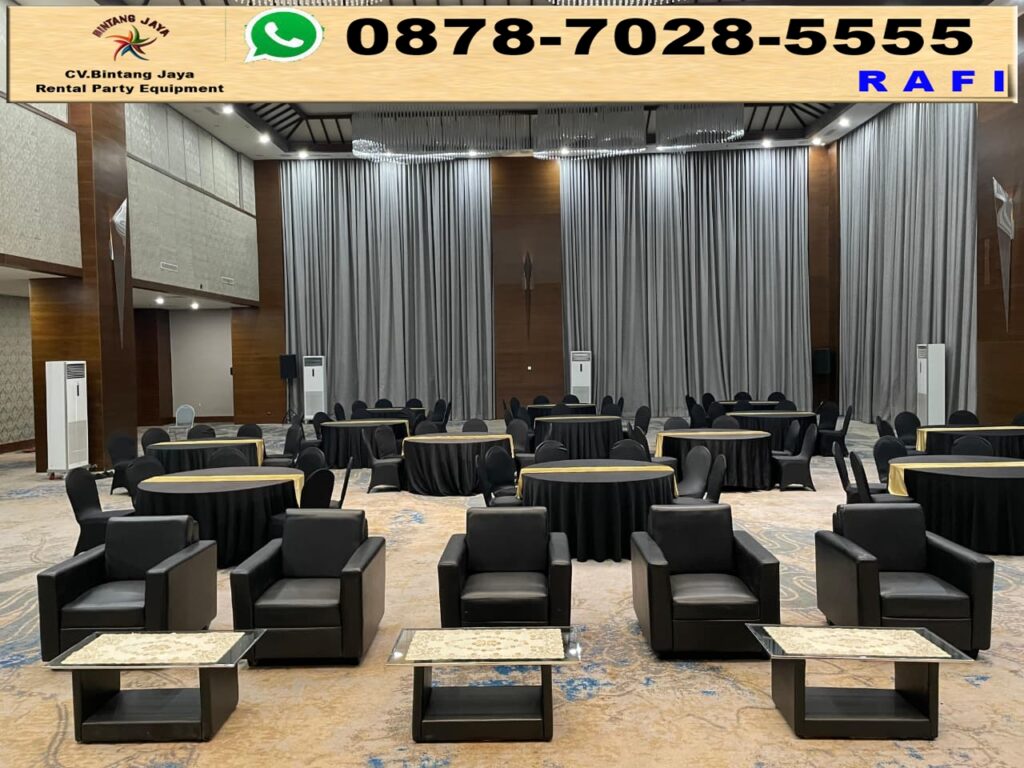 Jasa Sewa Sofa Hitam Type Kotak Single Depok