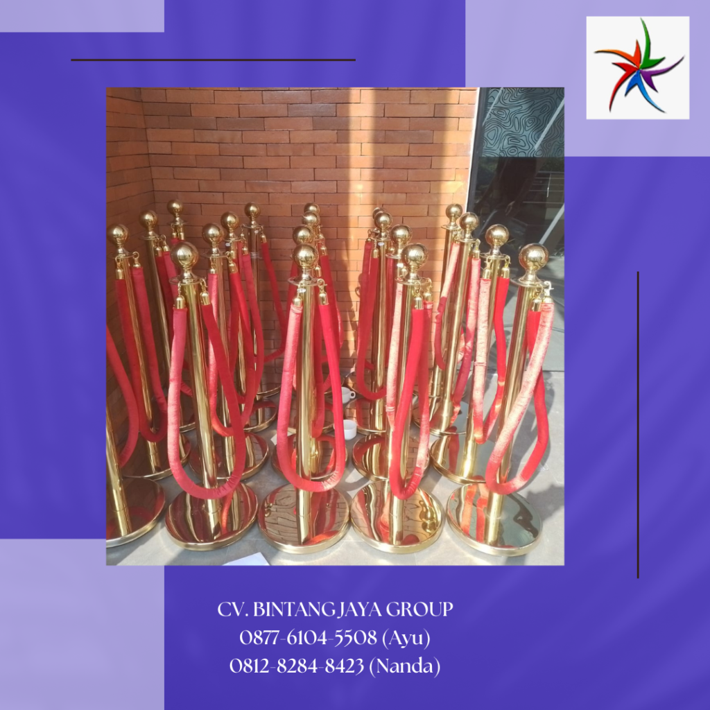 Sewa Meja Kursi VIP Dan Pagar Pembatas VIP Area Jakarta