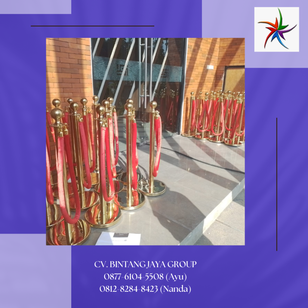 Sewa Meja Kursi VIP Dan Pagar Pembatas VIP Area Jakarta