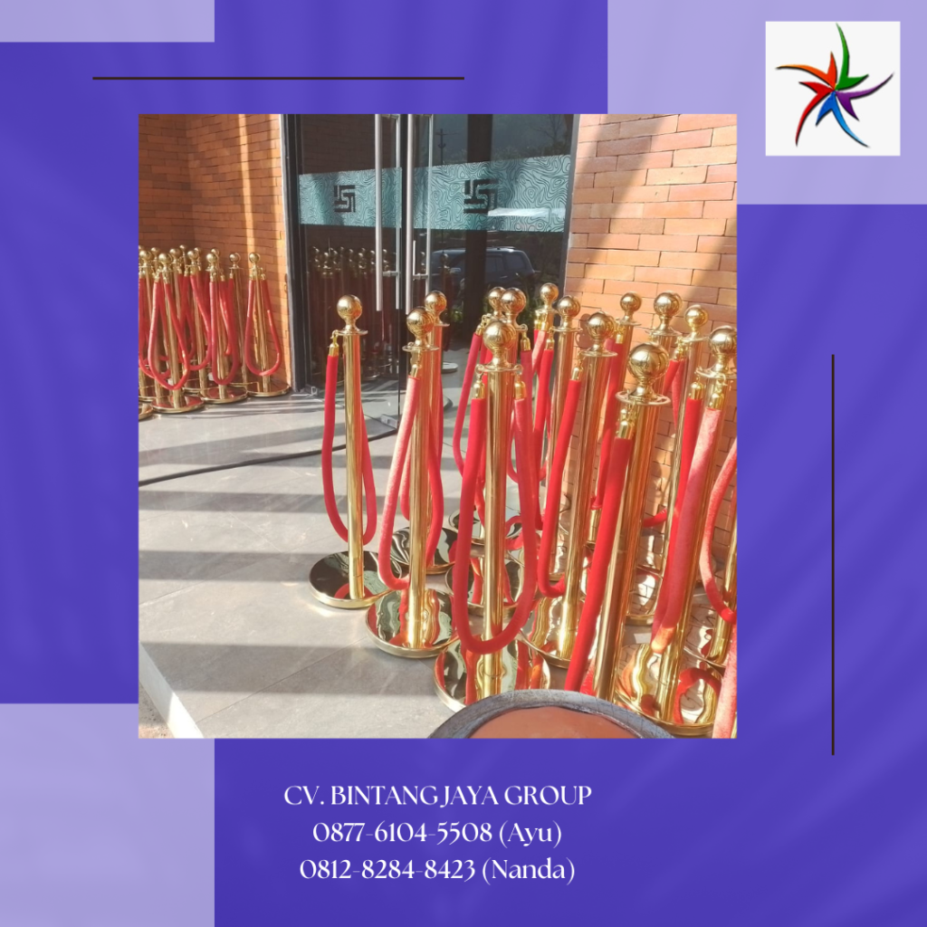 Sewa Meja Kursi VIP Dan Pagar Pembatas VIP Area Jakarta