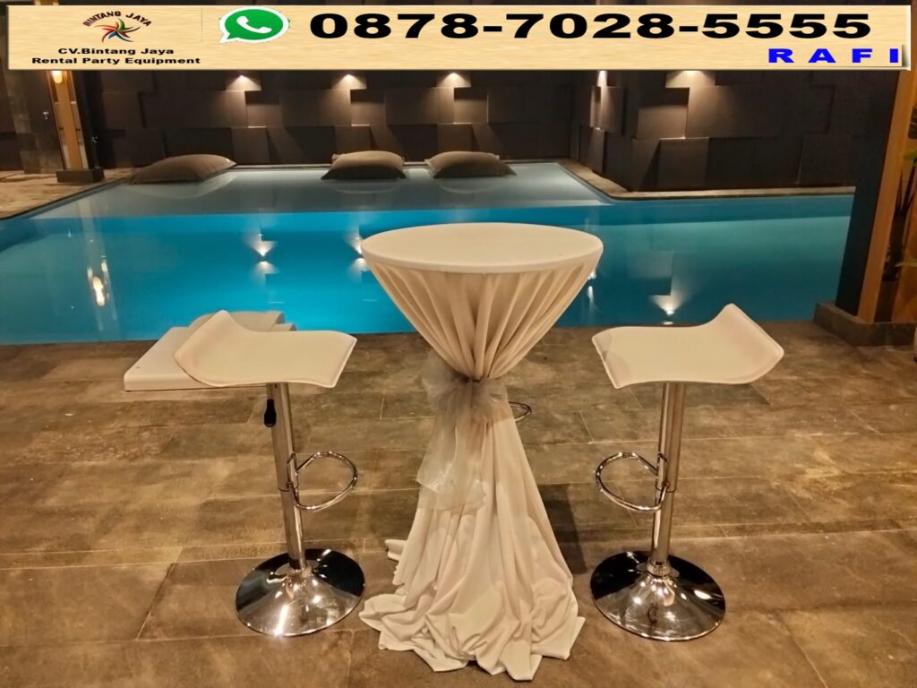 Rental Kursi Bar Senderan Dan Cross Back Event Bapenas Jakarta