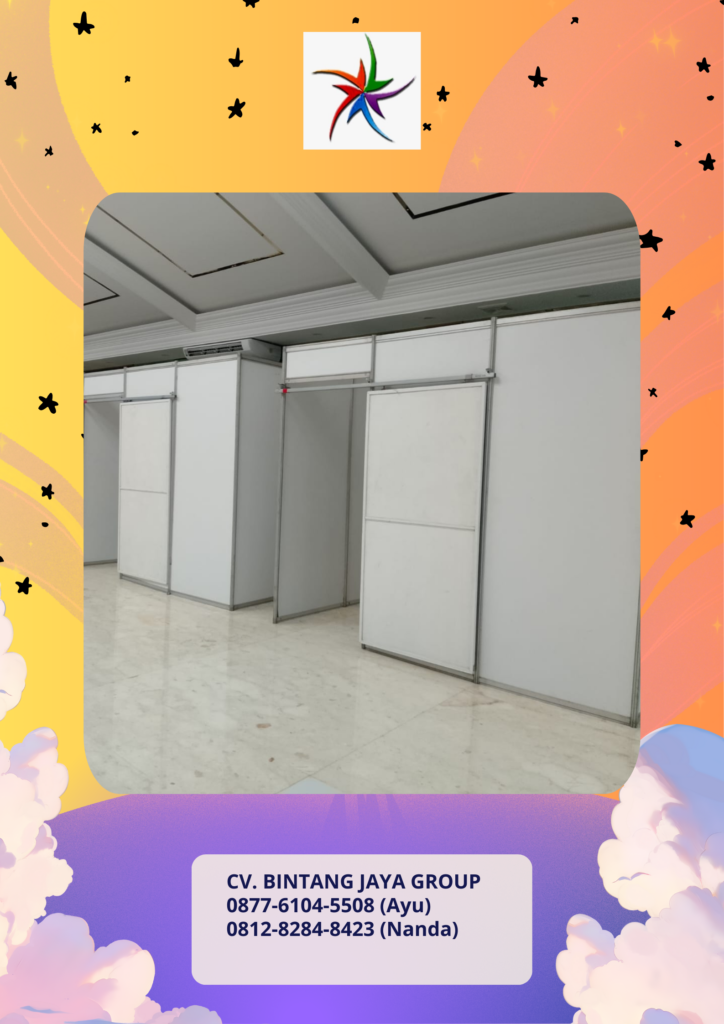 Rental Partisi Ruangan Kokoh Area Jabodetabek