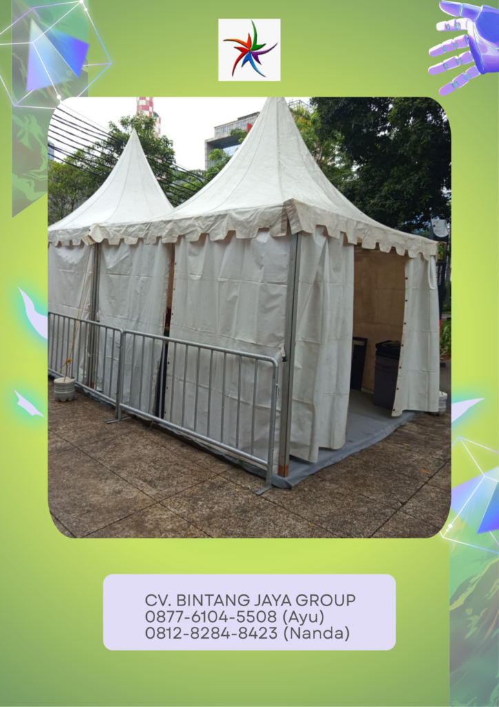 Rental Tenda Sarnafil Plus looring,Karpet Area Jakarta Selatan