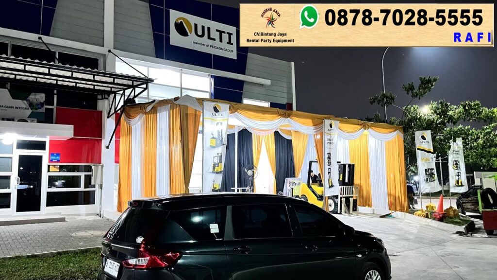 Rental Tenda Serut, Meja, Kursi, Barstool Dan Flooring Jakpus