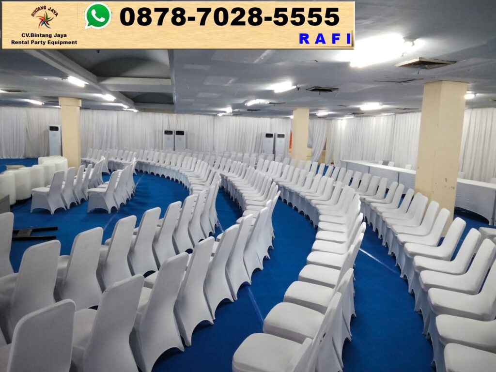 Sewa Kursi Dan Sarung Kursi Ketat Putih VIP Area Jakarta