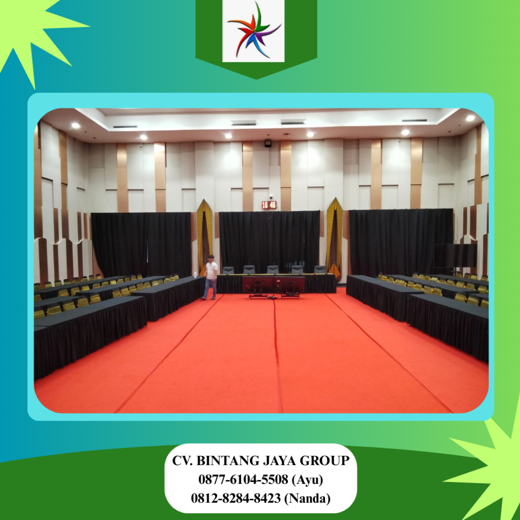 Sewa Mini Garden Panggung,Tirai,arm Chairs Jakarta