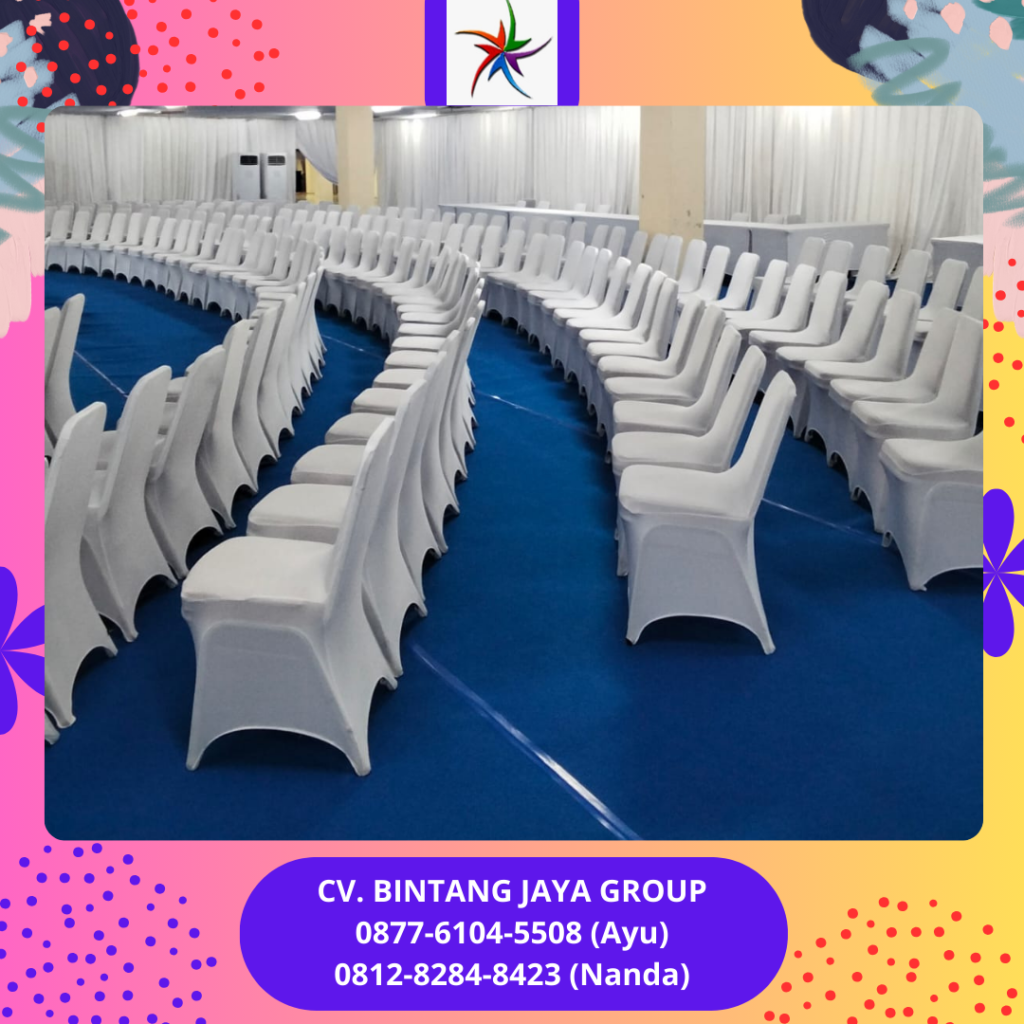 Sewa Sofa Oval,Kursi Susun Cover Putih,Meja Kaca VIP Jakarta