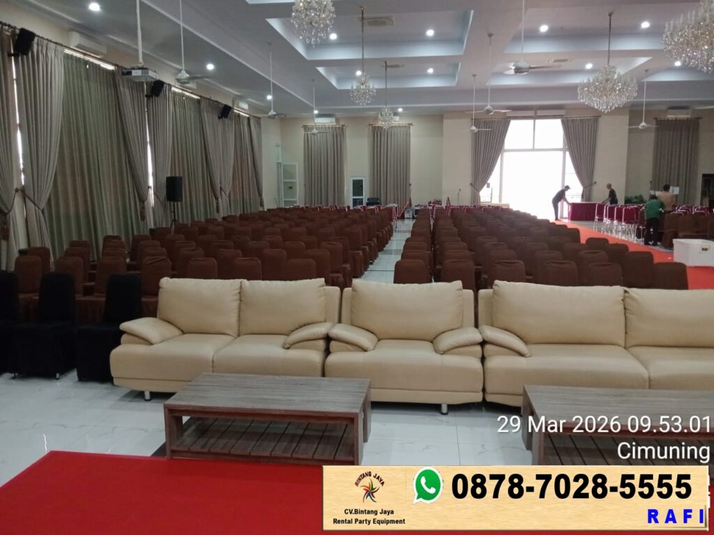 Rental Tirai Warna Cream Jakarta