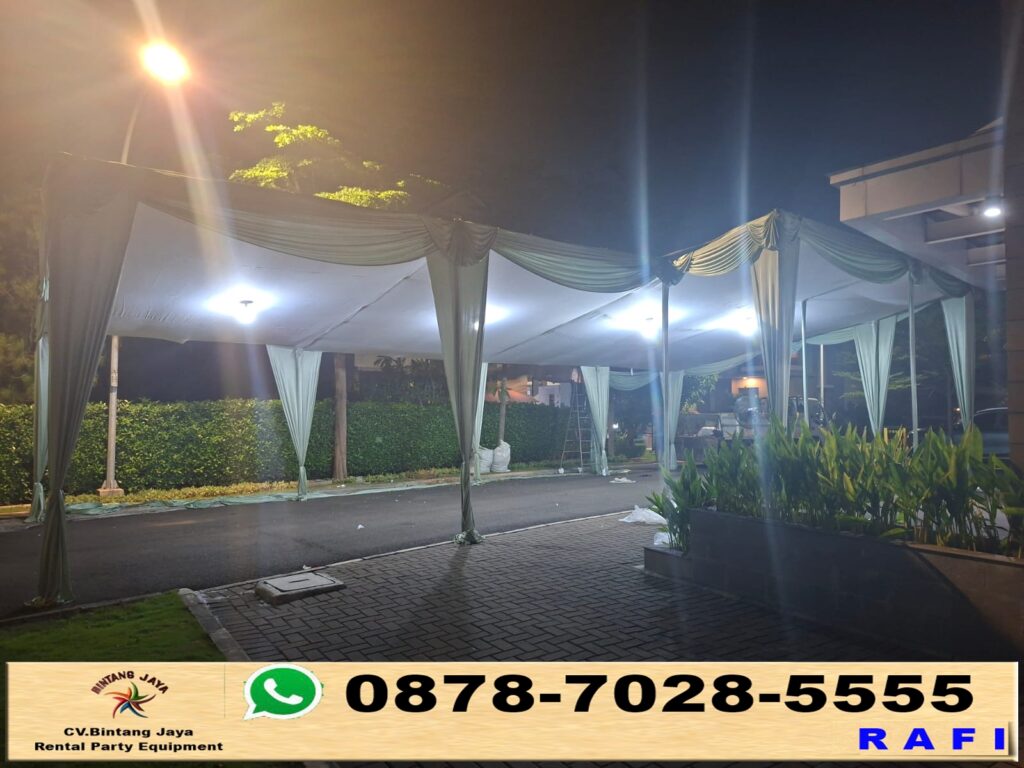 Jasa Sewa Tenda Plafon Aneka Warna Poni Area Jakarta