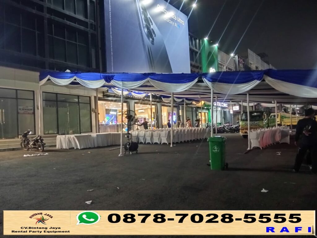Jasa Sewa Tenda Plafon Aneka Warna Poni Area Jakarta