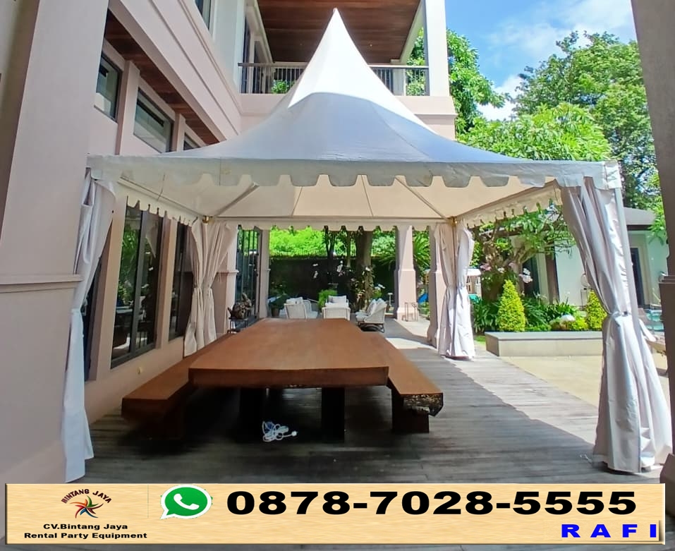 Pusat Sewa Tenda Kerucut Putih Jakarta