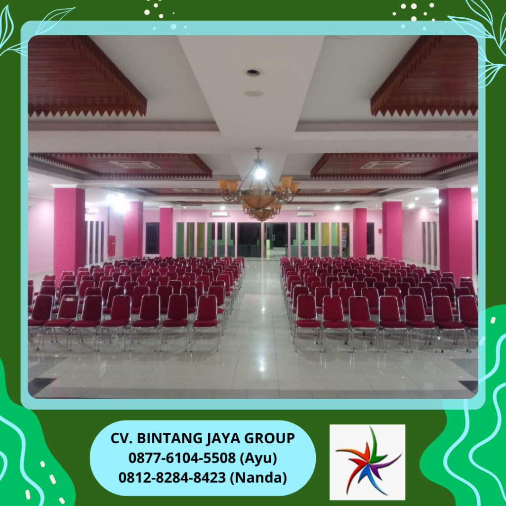 Rental Kursi Event Polos Merah Pasar Minggu Jakarta Selatan