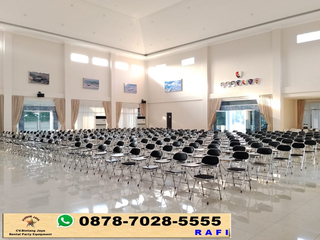 Sewa Kursi Kuliah - Kursi Stainless Event Di Lanud Halim