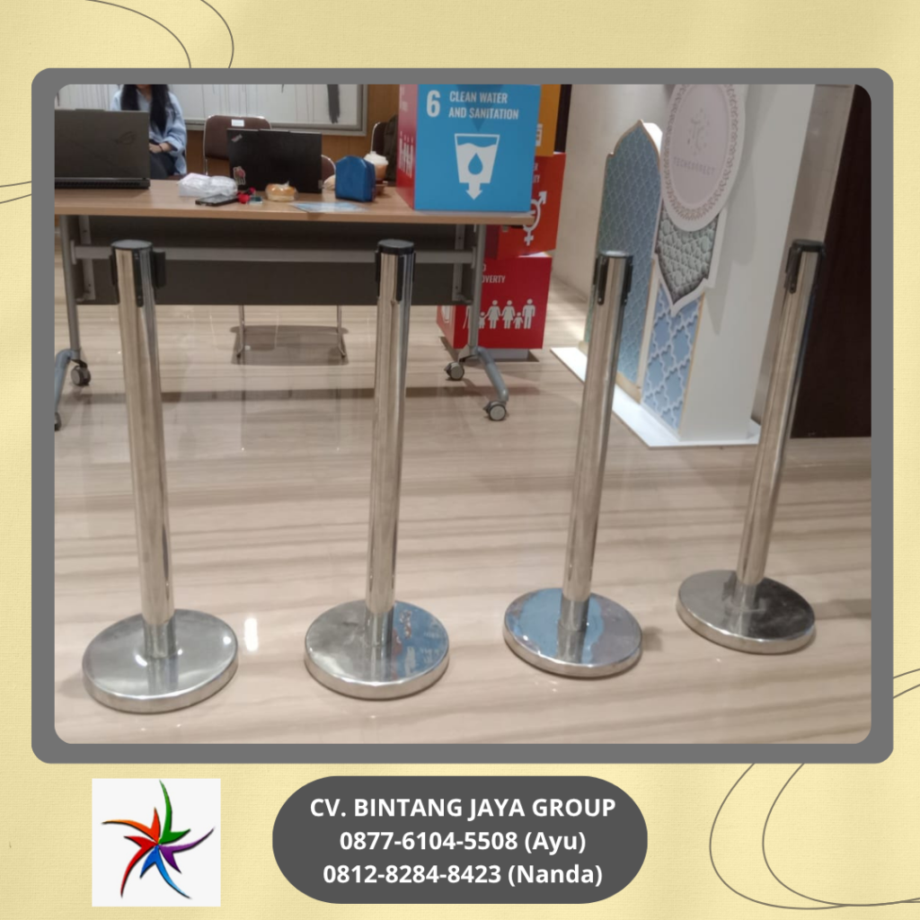 Sewa Kursi VIP Tiffany Dan Tiang Pembatas Area Jakarta