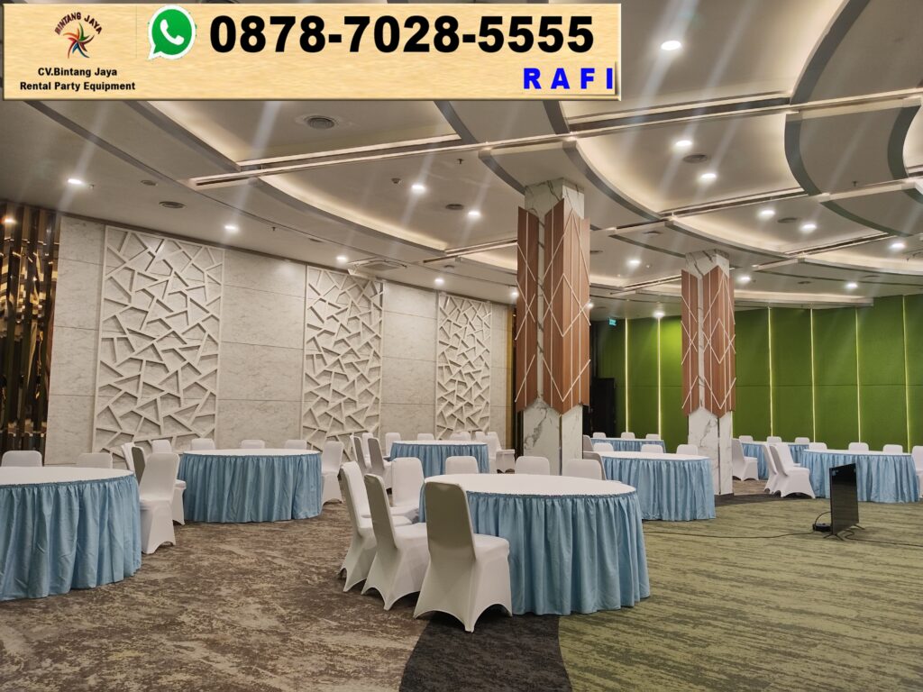 Sewa Meja Round Table Dan Kursi Futura Event Aiuditorium Briliant Jaksel