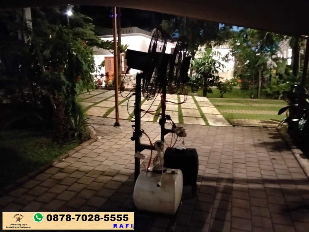 Sewa Misty Fan Uap Air Sejuk Area Cikini Jakpus