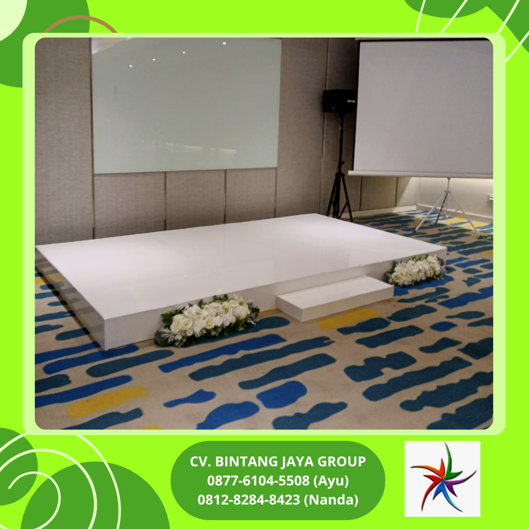 Sewa Panggung Melaminto Putih Yello Hotel Harmoni Jakarta