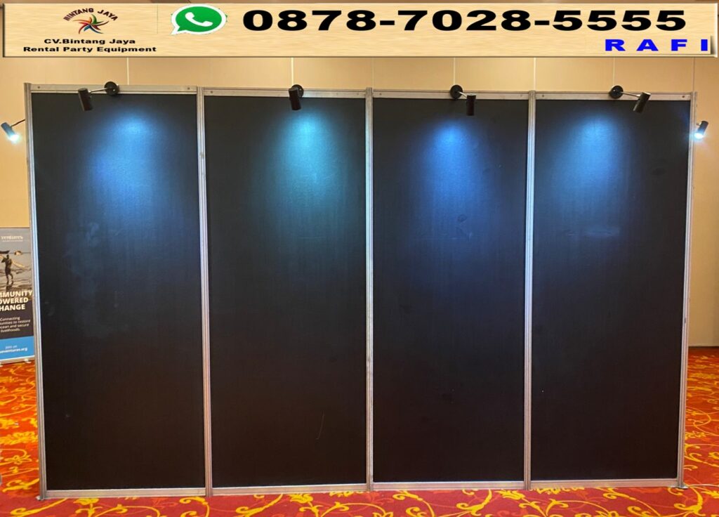 Sewa Partisi Pameran Dan Lampu Spot Event Swiss Bell Hotel