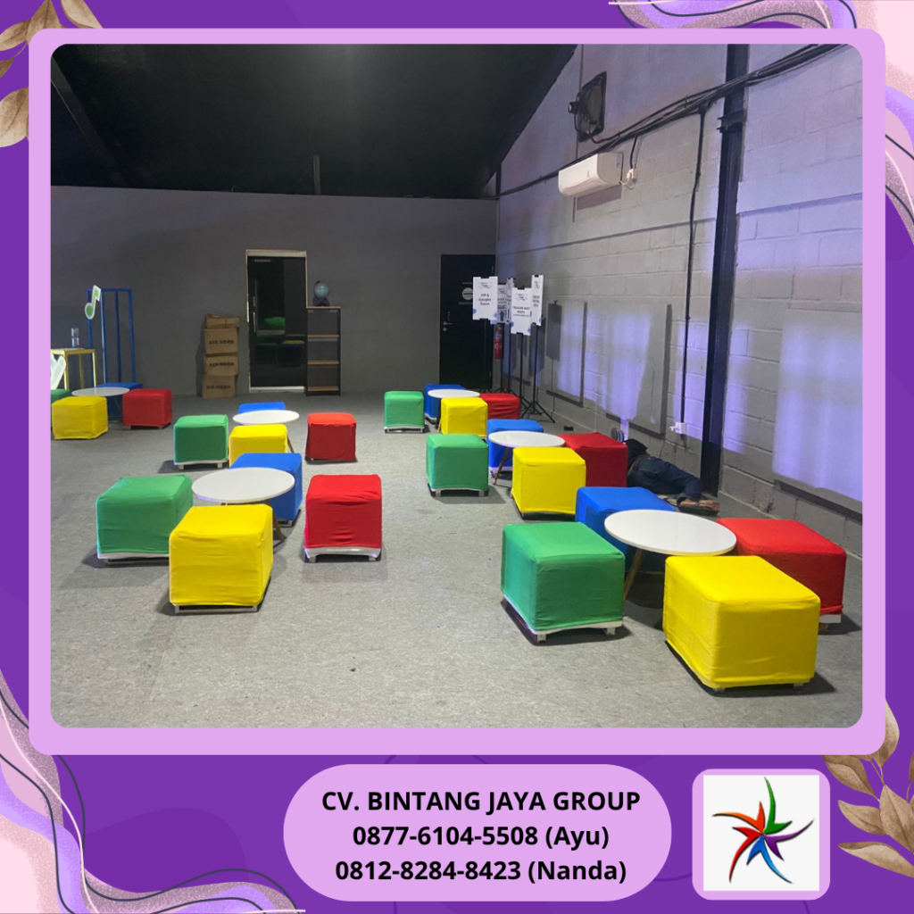 Sewa Sofa Studio,Meja Retro,Kursi,Meja Bar,Bean Bag Jakarta