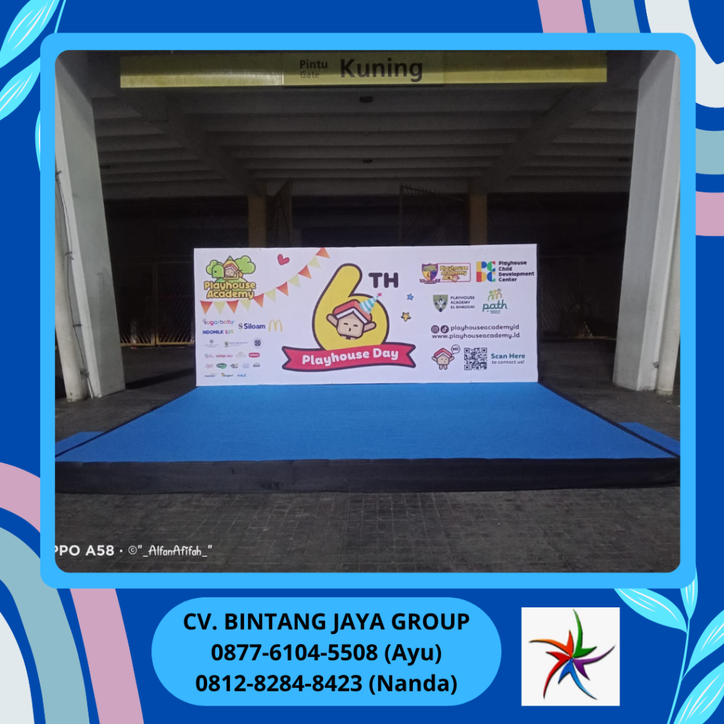 Sewa Tenda Bazar,Backdrop,Panggung Bogor
