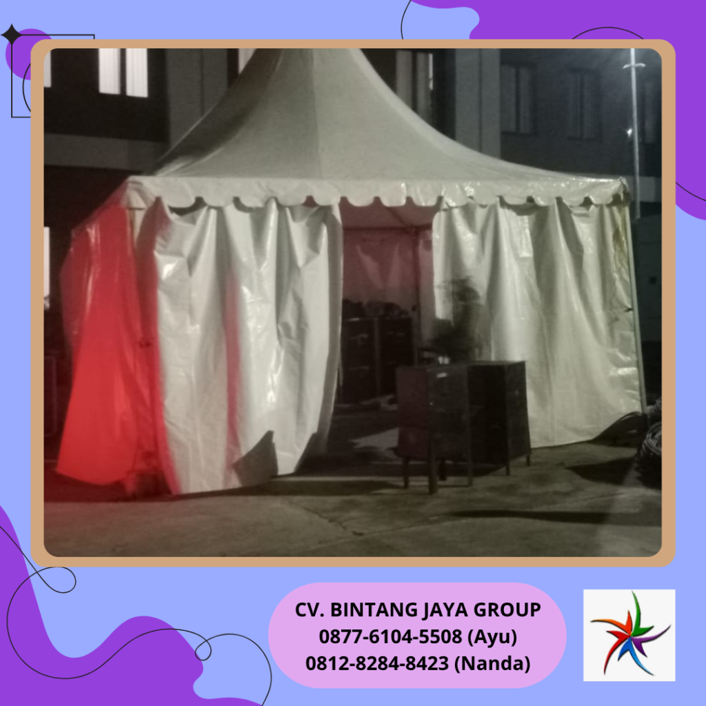 Sewa Tenda Sarnafil Atau Tenda Kerucut Jakarta