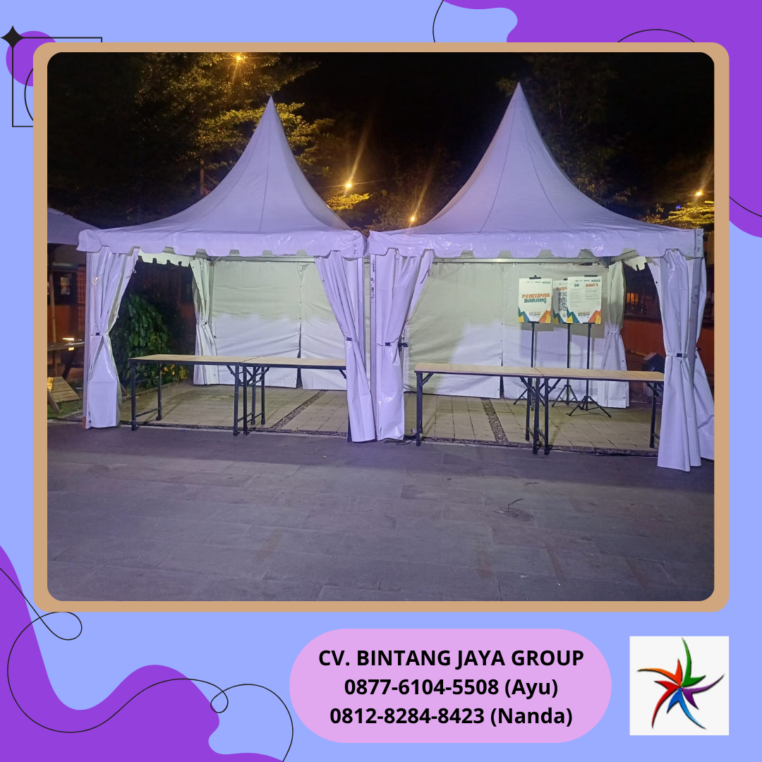 Sewa Tenda Sarnafil Atau Tenda Kerucut Jakarta