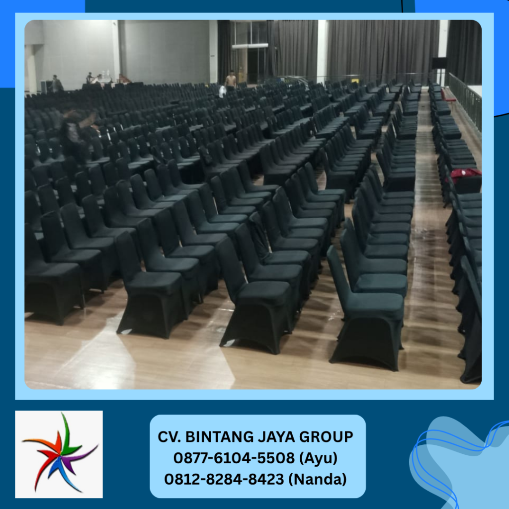 Rental Kursi Futura Cover Hitam Dan Meja Bulat Bekasi