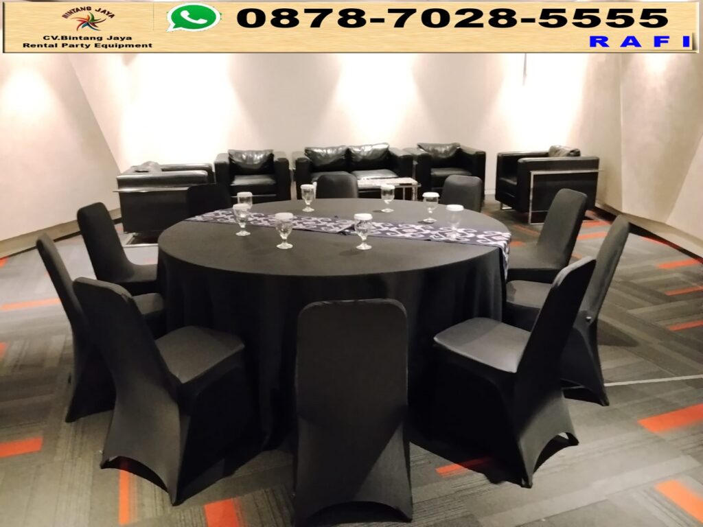 Sewa Alat Pesta - Meja Bundar Diameter 220cm Jakarta