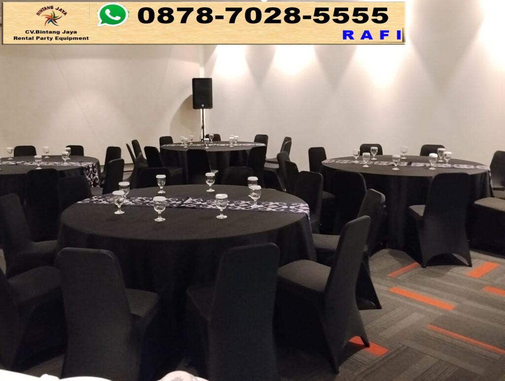 Sewa Alat Pesta - Meja Bundar Diameter 220cm Jakarta
