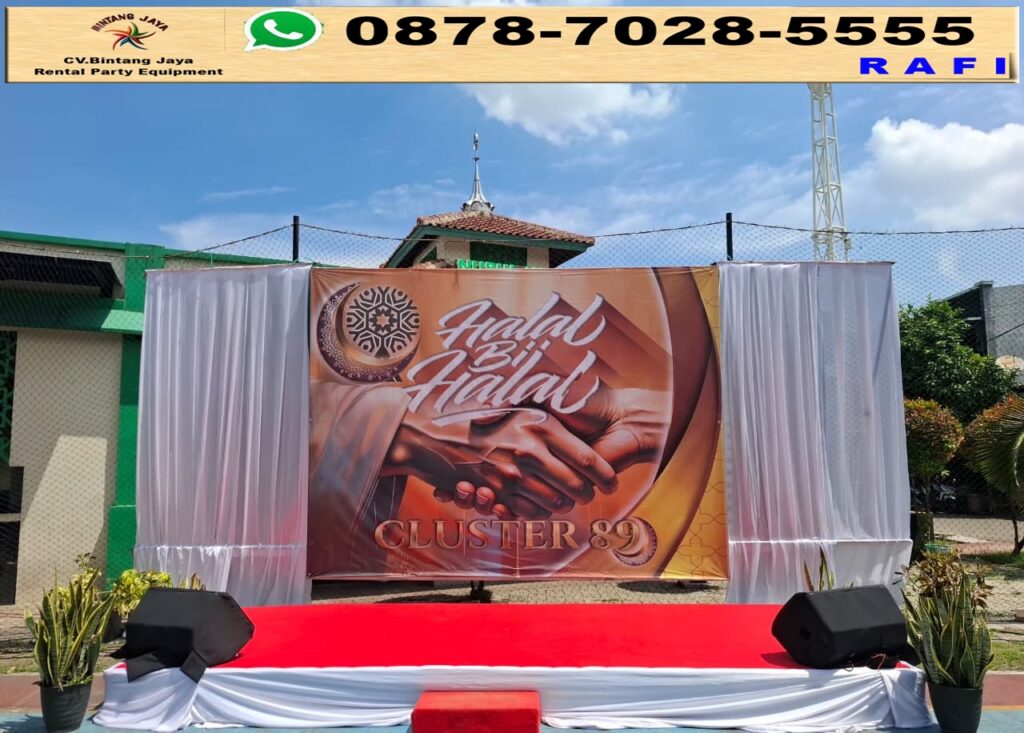 Sewa Backdrop Dan Panggung Karpet Merah Jakarta