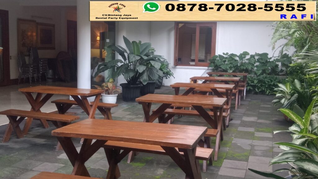 Sewa Bangku Dan Meja Taman Kebayoran Baru