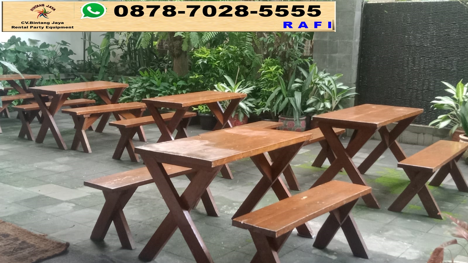 Sewa Bangku Dan Meja Taman Kebayoran Baru