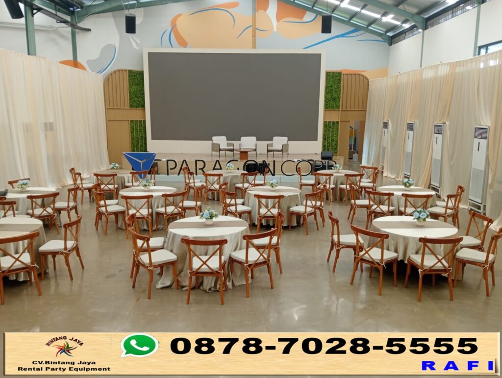 Sewa Cross Back VIP Chairs Area Jakarta