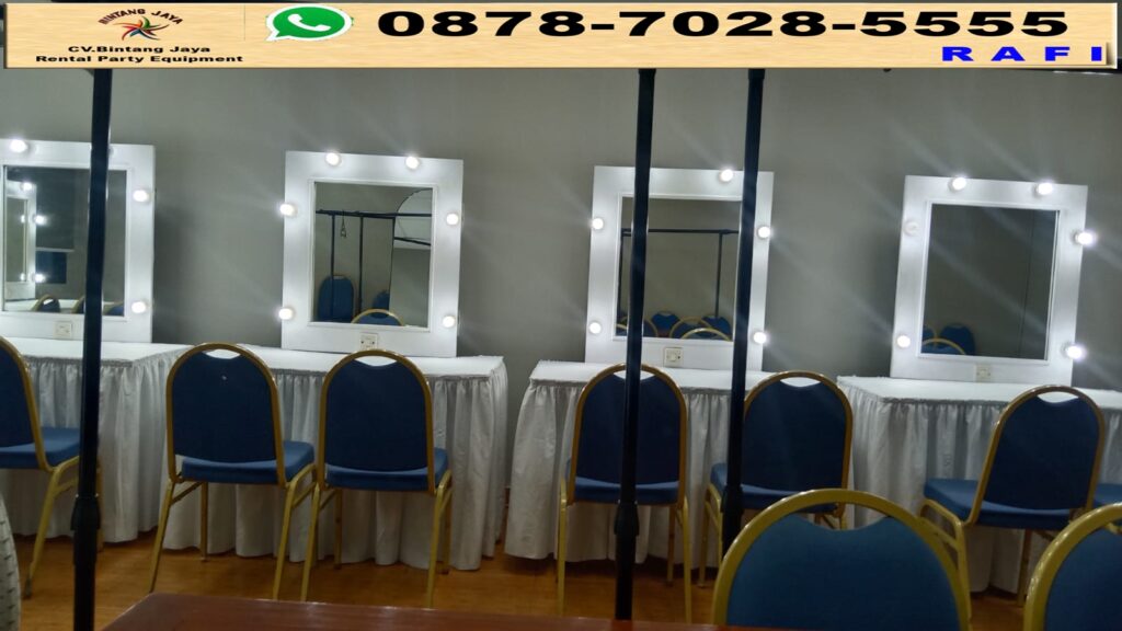Sewa Meja Kaca Rias Putih Area Kuningan Jaksel