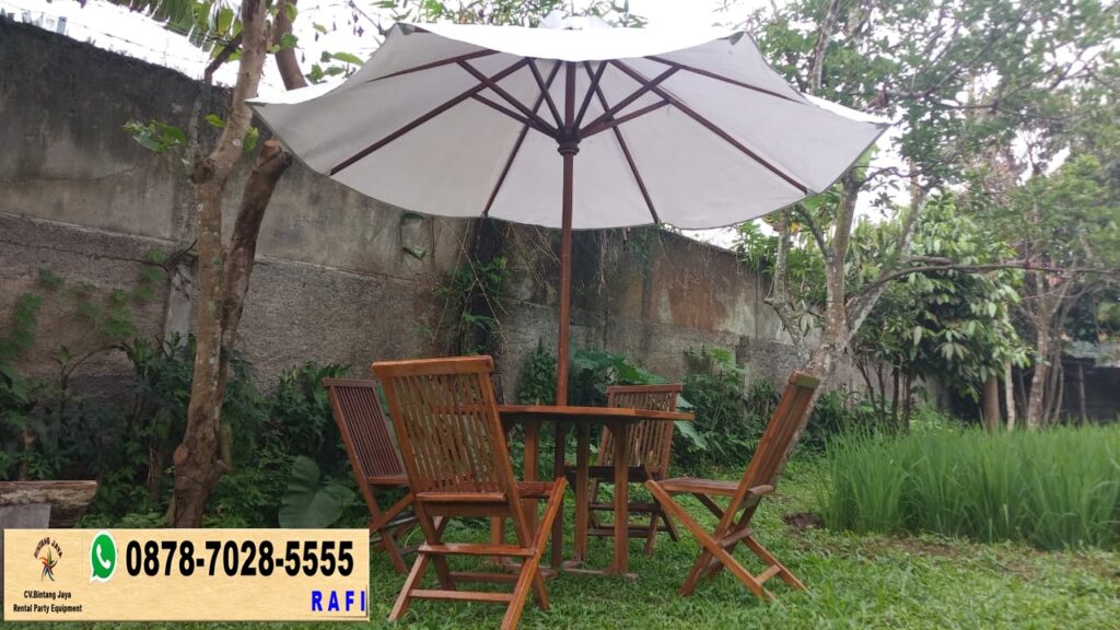 Jasa Sewa Tenda Parasol Putih Event Di Cigombong