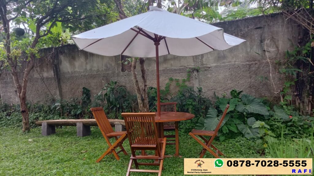 Jasa Sewa Tenda Parasol Putih Event Di Cigombong