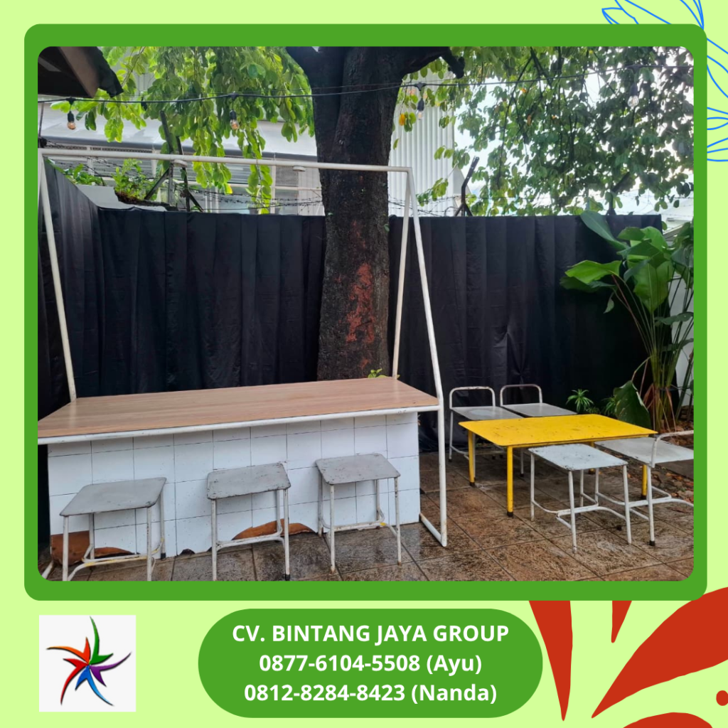 Jasa Sewa Tirai Hitam Event Cafe Blok M Jakarta Selatan
