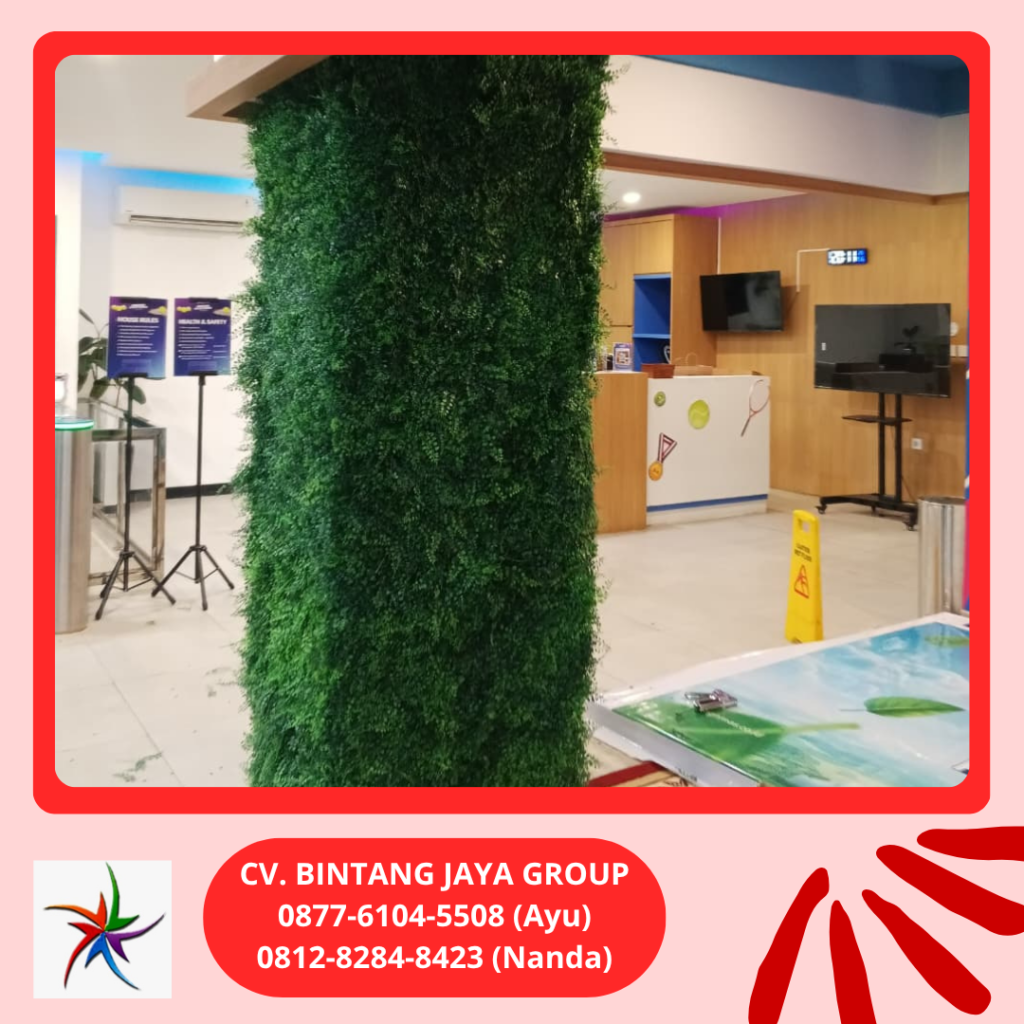 Rental Backdrop Dan Finishing Daun Artifisial Bekasi