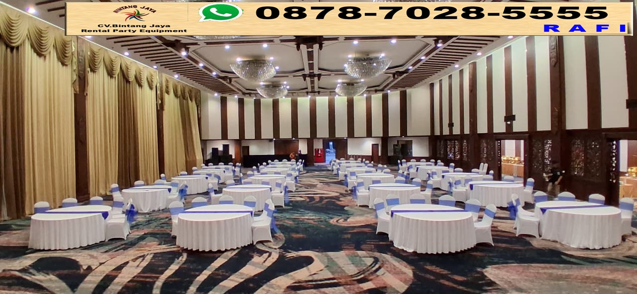 Rental Kursi Event Serta Meja Bundar Event TMMIN