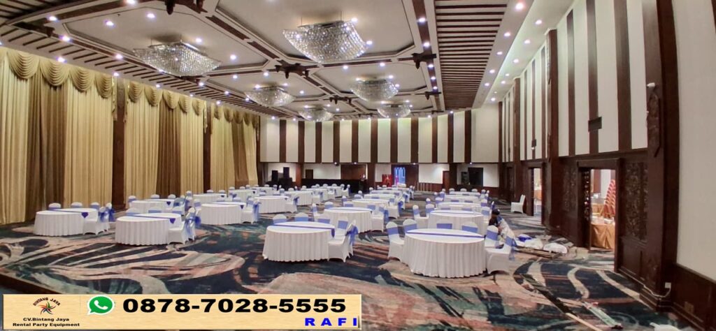 Rental Kursi Event Serta Meja Bundar Event TMMIN