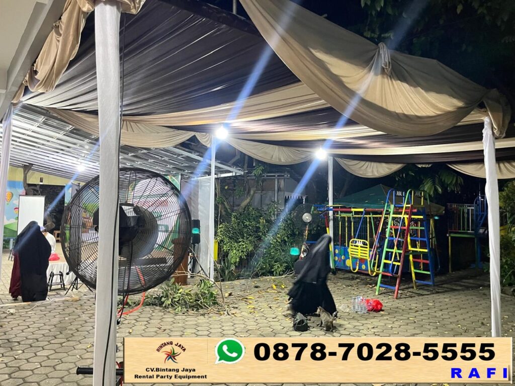 Rental Sewa Tenda Serut Dan Kursi Cover Putih Jakarta