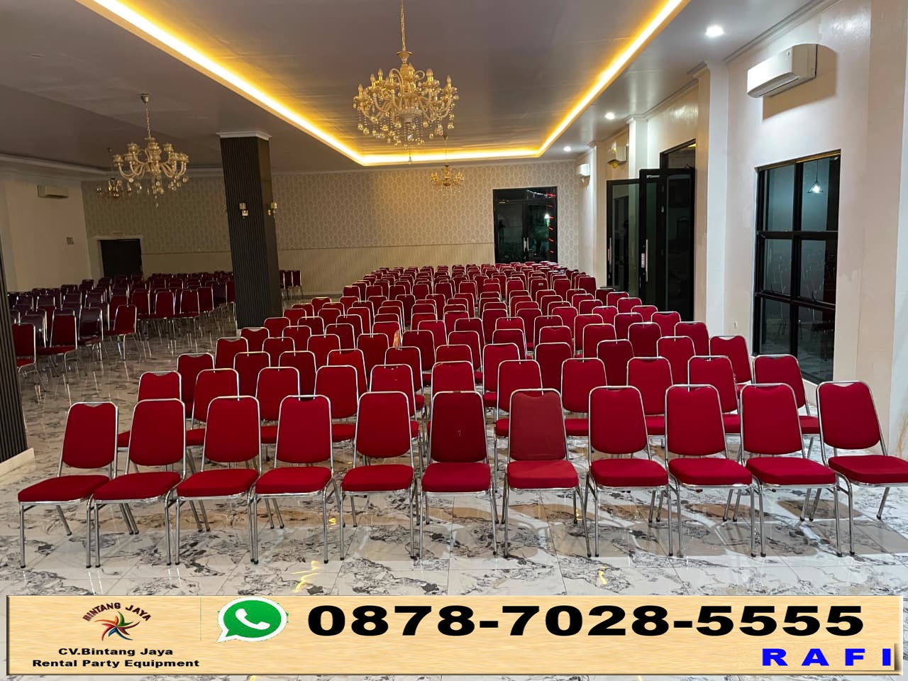 Sewa Kursi Event Polos Area Kalimalang Bekasi