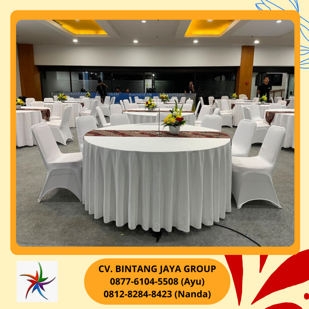 Sewa Kursi,Meja Event Plus Cover Even Gedung Asean Jakarta
