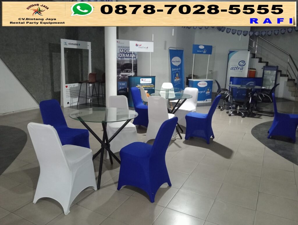 Sewa Meja Dealing Kaca Set Futura Jakarta Pusat
