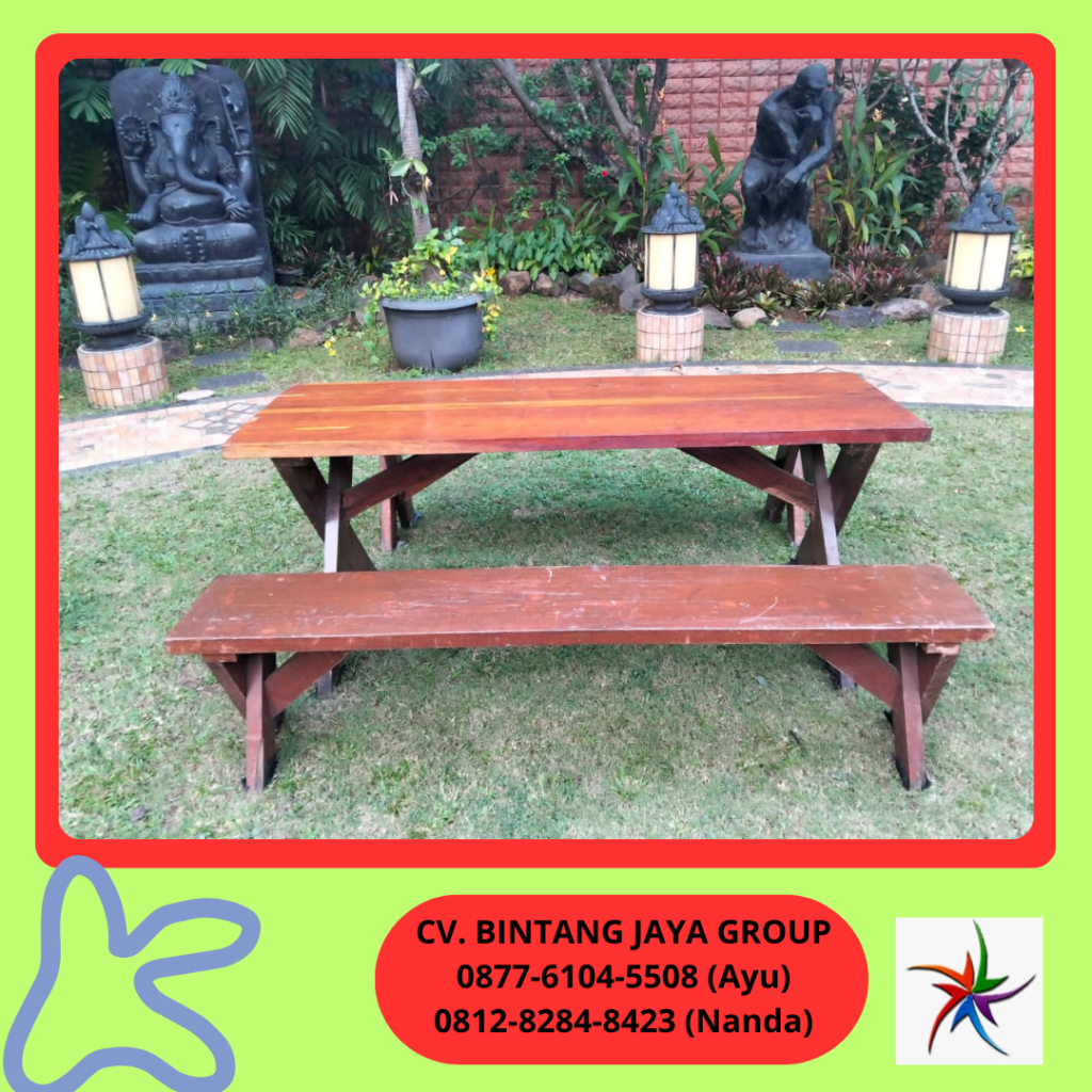 Sewa Meja Kursi Taman Kaki Silang Bogor