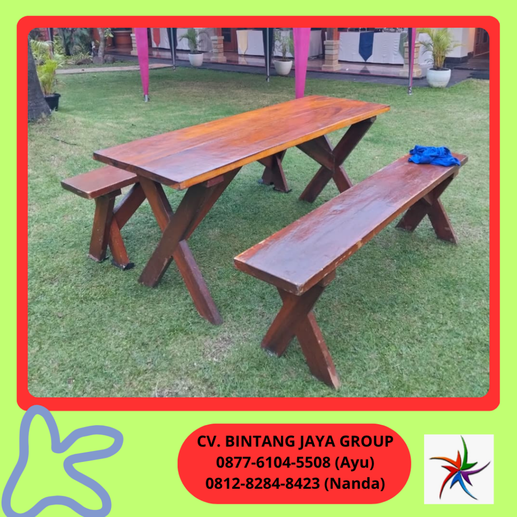 Sewa Meja Kursi Taman Kaki Silang Bogor