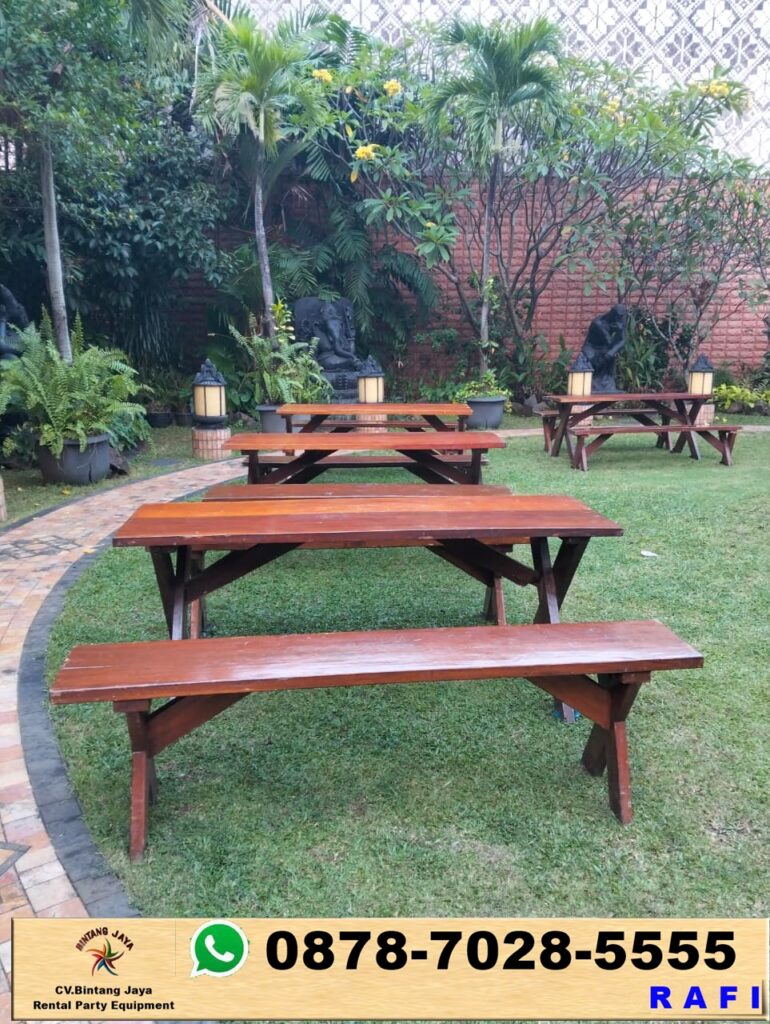 Sewa Meja Kursi Taman Kaki Silang Bogor