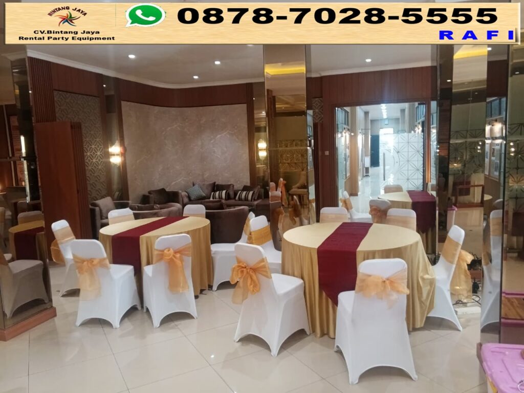 Sewa Meja Round Table Diameter 180cm Area Cikarang